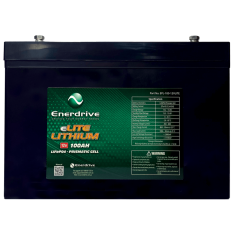 Enerdrive 100Ah/12v LiFePO4 Battery eLIT