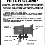 Anti-Rattle Hitch Clamp Suits 50mm Solid – Mister Hitches