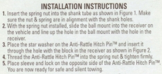 Anti-Rattle Hitch Pin Lock 5/8′ Mister Hitches