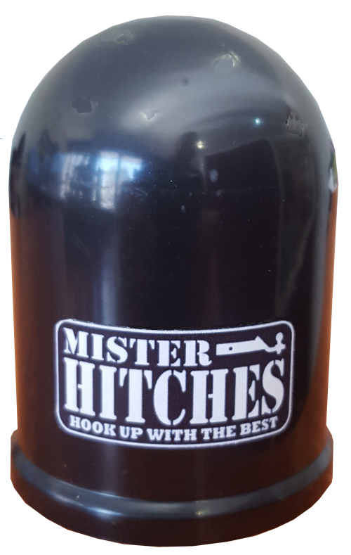 Tow Ball Cover Black W/MH Logo 50mmx50mm – Mister Hitches