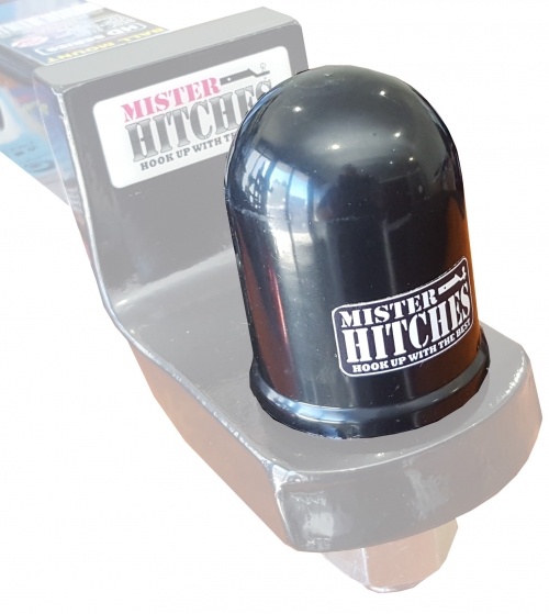 Tow Ball Cover Black W/MH Logo 50mmx50mm – Mister Hitches