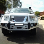 Commercial Deluxe Bull Bar to suit Nissan Navara D40 and Pathfinder R51