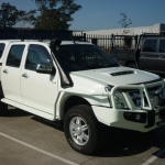 Commercial Deluxe Bull Bar to suit Holden Rodeo RA7 2007-2008 & Isuzu D-Max 2007-2011