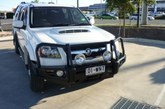 Commercial Deluxe Bull Bar to suit Holden Colorado RC 2008-2012