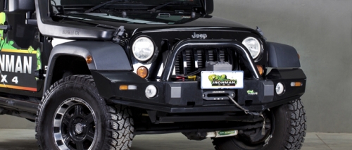 Commercial Deluxe Bull Bar to suit Jeep Wrangler JK 2007+