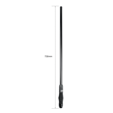 Fibreglass Radome Antenna – BLACK (5.5 dBi Gain)